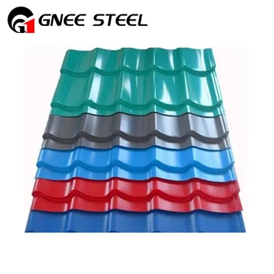 Applicazione di lamiera di acciaio rivestita di colore